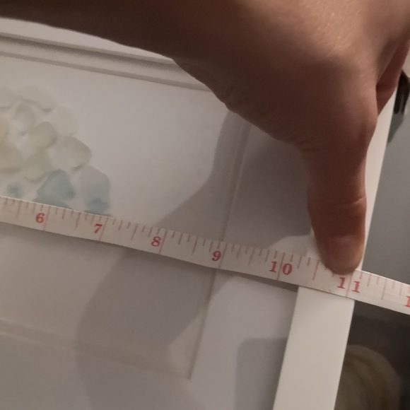 "Wavy Day" beach glass art - Picture 2 of 4